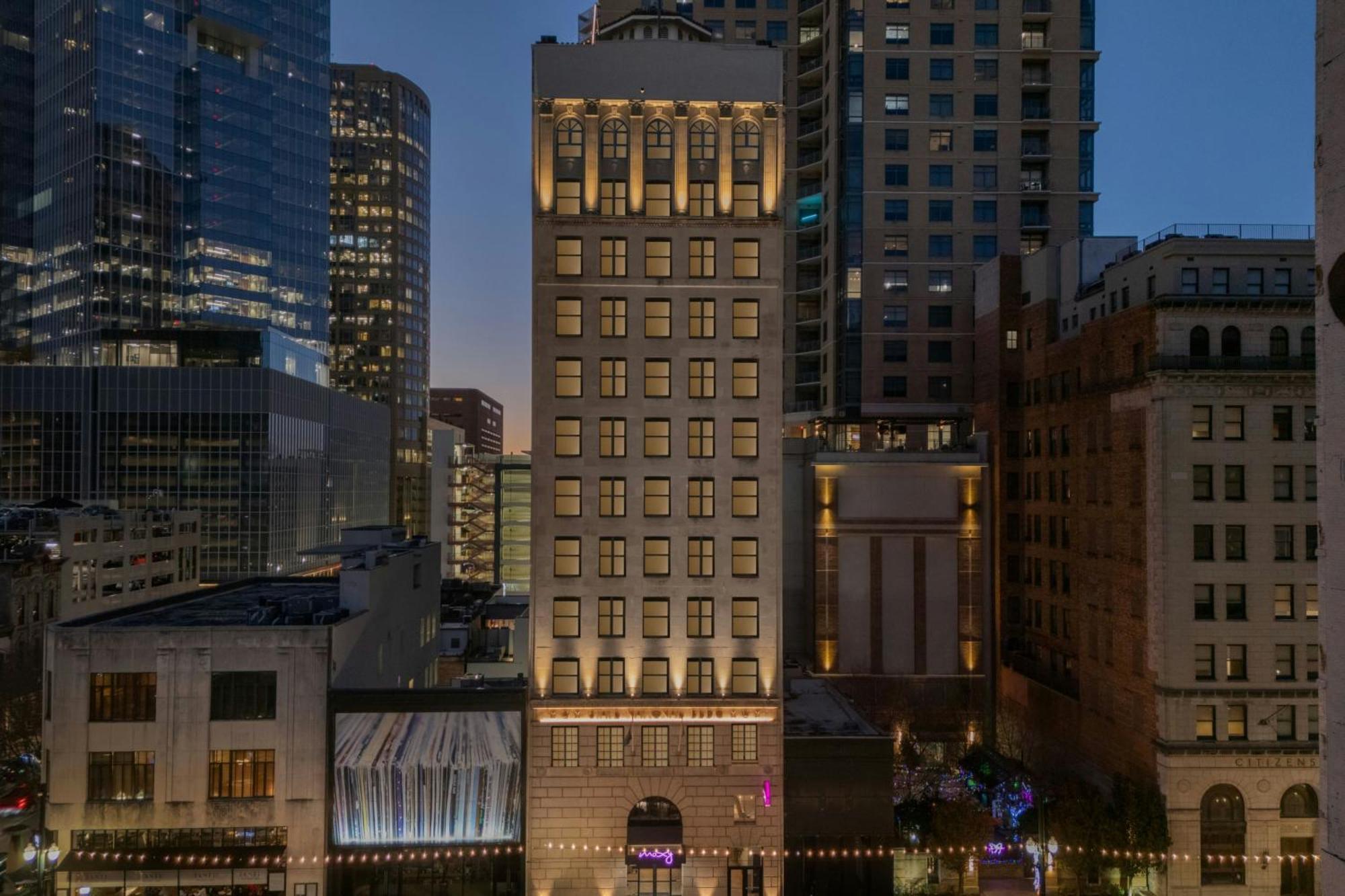 Moxy Houston Downtown Hotell Eksteriør bilde
